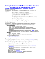 Caring for Patients with Musculoskeletal Disorders.docx